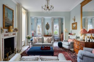 Country House drawing room interior design by Fiona Campbell Interior Design, London