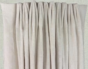 Unlined Nobilis Ivory Curtains