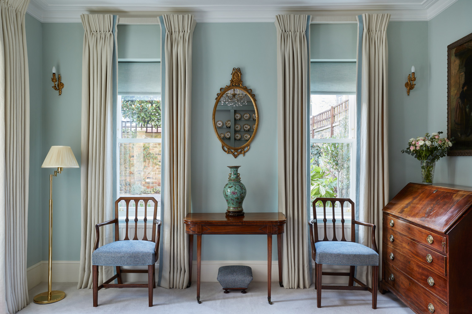 Luxury interior design at Hurlingham, Fulham, by Fiona Campbell Designs